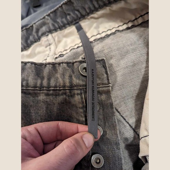 ATTACHMENT - Kazuyuki Kumagai - Slim fitted jeans - Size 5 (W36) - Picture 9 of 16